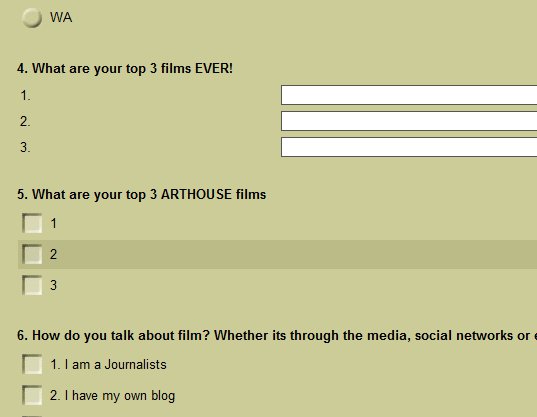 Survey Fail